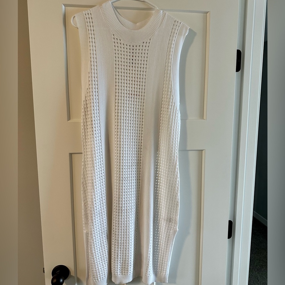 CALIA Women's Crochet Cover Up Dress